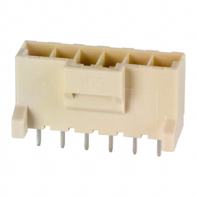 DF7C-6P-3.96DSA Hirose Electric Co Ltd  Embases à broches mâles